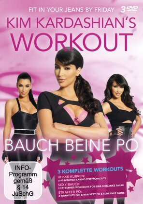 Kim Kardashian's Workout - Bauch Beine Po (3 DVDs)