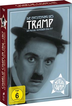 Charlie Chaplin - Die Entstehung des Tramp - Die Mutual Komödien 1916 - 1917 (b/w, 4 DVDs)