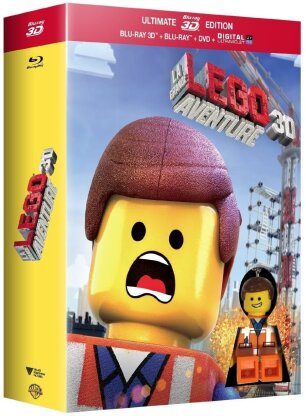La grande aventure LEGO - (Ultimate Edition + Porte-clefs) (2014) (Blu-ray 3D (+2D) + DVD)