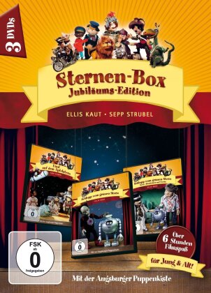 Augsburger Puppenkiste - Sternen-Box (Jubiläums-Edition) (3 DVDs)