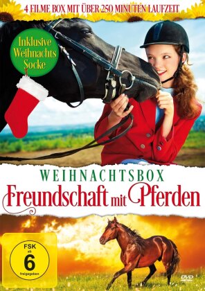 Weihnachtsbox - Ich liebe Pferde - (DVD + Weihnachtsmütze)