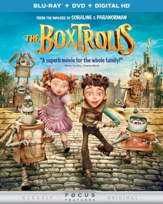 The Boxtrolls (2014) (Blu-ray + DVD)