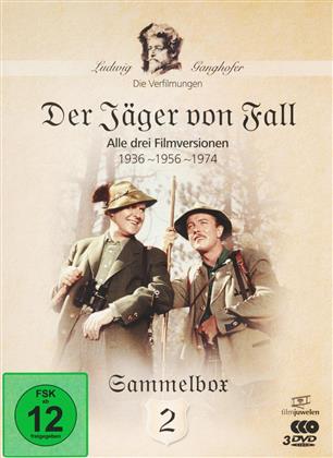 Der Jäger von Fall - Sammelbox 2 - Alle drei Filmversionen 1936 / 1957 / 1974 (3 DVDs)