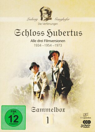 Schloss Hubertus - Sammelbox 1 - 1934 / 1954 / 1973 (Filmjuwelen, 3 DVD)