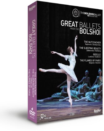 Bolshoi Ballet & Orchestra - Great Ballets from the Bolshoi (Bel Air Classique, 4 DVD)