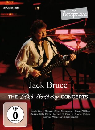 Jack Bruce - Live at Rockpalast - The 50th Birthday Concerts (2 DVDs)