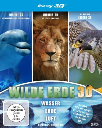 Wilde Erde - Wasser - Erde - Luft (3 Blu-ray 3D (+2D))