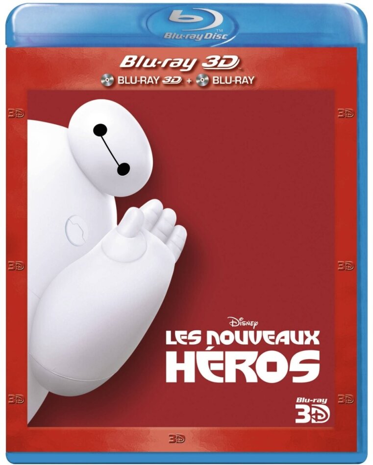 Les Nouveaux Héros (2014) (Blu-ray 3D + Blu-ray)