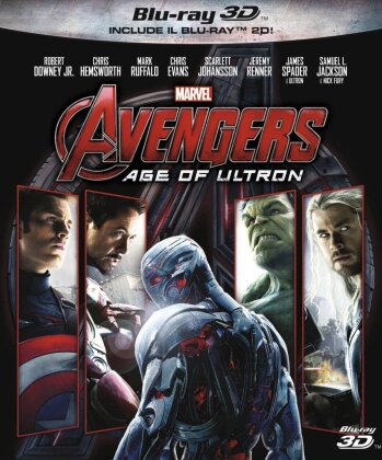 Avengers 2 - Age of Ultron (2015) (Blu-ray 3D + Blu-ray)