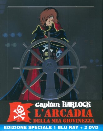 Capitan Harlock - L'Arcadia della mia giovinezza (Steelbook Blu-ray + 2 DVD)