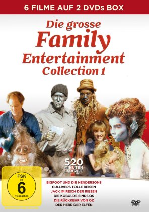 Die grosse Family Entertainment Collection 1 - (6 Filme / 2 DVDs)