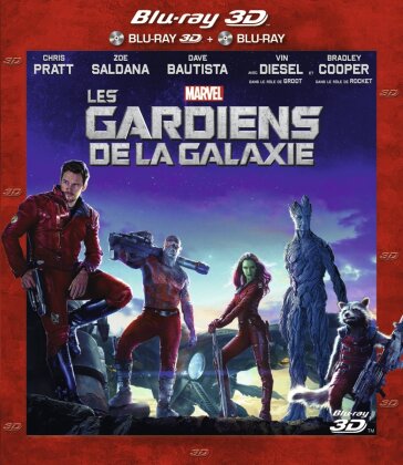 Les Gardiens de la Galaxie (2014) (Blu-ray 3D + Blu-ray)