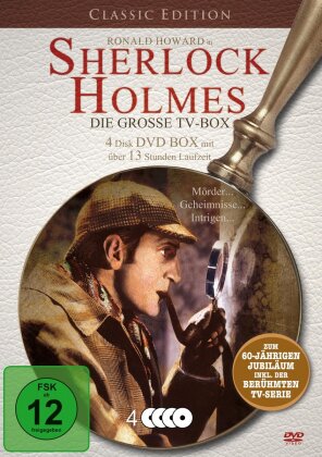 Sherlock Holmes - Die grosse TV-Box (Classic Edition, 4 DVDs)
