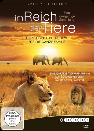 Im Reich der Tiere (Special Edition, Steelbox, 10 DVDs)