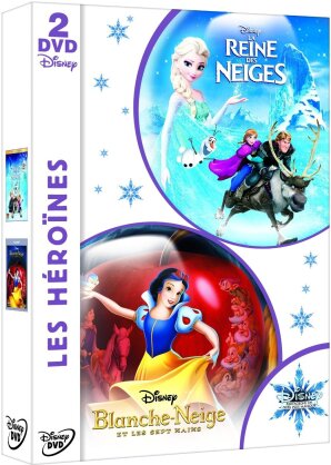 Les Héroïnes - La Reine des Neiges / Blanche Neige et les sept nains (2 DVD)