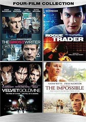 The Ghost Writer / Rogue Trader / Velvet Goldmine / The Impossible - Ewan Mcgregor 4-Film Set