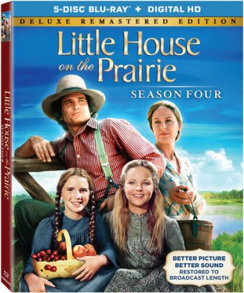 Little House on the Prairie - Season 4 (Deluxe Edition, Remastered, 5 Blu-rays)