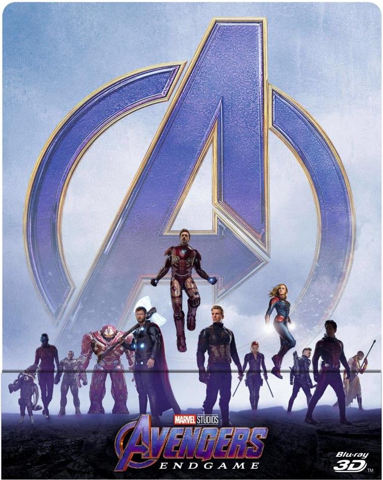 Avengers 4 - Endgame (2019) (Limited Edition, Steelbook, Blu-ray 3D + 2 Blu-rays)