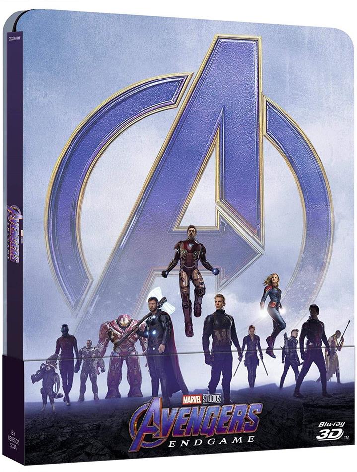 Avengers 4 - Endgame (2019) (Edizione Limitata, Steelbook, Blu-ray 3D + 2 Blu-ray)