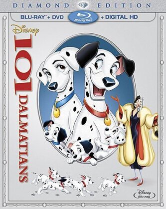 101 Dalmatians (1961) (Diamond Edition, Blu-ray + DVD)