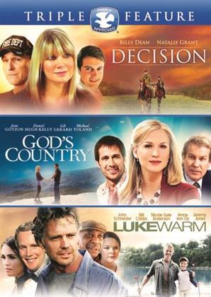 Decision (2012) / God's Country (2012) / Lukewarm (2012) (2 DVDs)