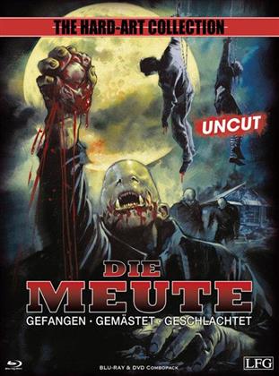 Die Meute (2010) (The Hard-Art Collection, Cover B, Limited Edition, Uncut, Mediabook, Blu-ray + DVD)