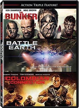 The Bunker / Battle Earth / The Colombian Connection - Action Triple Feature