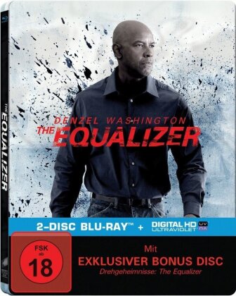 The Equalizer (2014) (Steelbook, 2 Blu-ray)