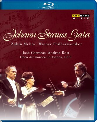 Wiener Philharmoniker, Zubin Mehta & José Carreras - Johann Strauss Gala (Arthaus Musik)