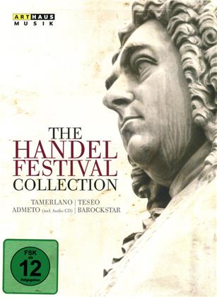 Händel Festival Orchestra, Trevor Pinnock, Howard Arman & Wolfgang Katschner - The Handel Festival Collection - Admeto / Teseo / Tamerlano (Arthaus Musik, 6 DVD + 2 CD)