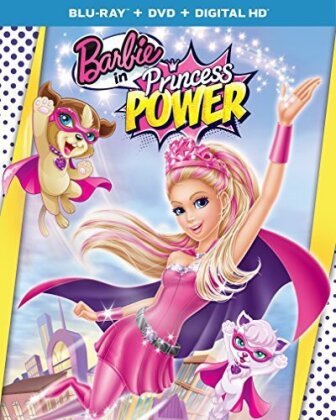 Barbie - Princess Power (with DVD + Super Sparkle Mask) (2014)