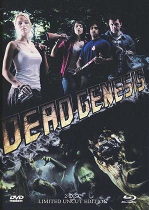 Dead Genesis (2010) (Cover A, Édition Limitée, Mediabook, Uncut, Blu-ray + DVD)