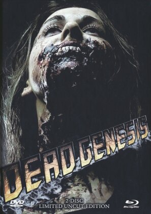 Dead Genesis (2010) (Cover B, Limited Edition, Uncut, Mediabook, Blu-ray + DVD)