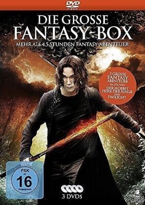 Die grosse Fantasy-Box - Blue Moon / Krieger des Lichtes / The One Warrior (3 DVDs)