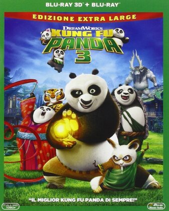 Kung Fu Panda 3 (2016) (Edizione Extra Large, Blu-ray 3D + Blu-ray)
