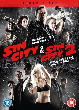 Sin City (2005) / Sin City 2 - A Dame to Kill for (2014) (2 DVDs)
