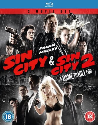 Sin City (2005) / Sin City 2 - A Dame to Kill for (2014) (2 Blu-rays)
