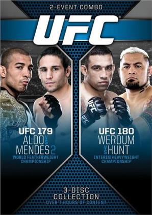 UFC 179 & 180 (3 DVDs)