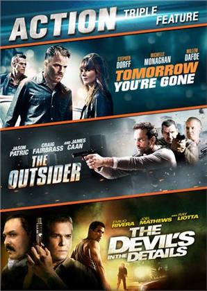 Tomorrow You're Gone / The Outsider / The Devil's in the Details - Action Triple Feature (2 DVDs)