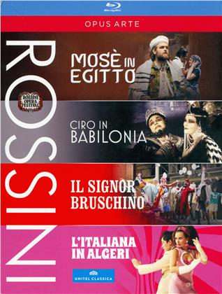 Various Artists - Rossini - Opera Festival Collection (Opus Arte, 4 Blu-ray)