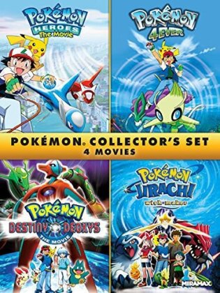 Pokémon Collector's Set - Pokémon 4Ever / Pokémon Heroes / Pokémon: Destiny Deoxys / Pokémon Jirachi: Wish Maker
