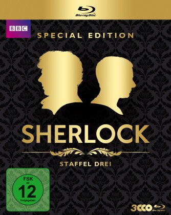 Sherlock - Staffel 3 (BBC, Édition Spéciale, 3 Blu-ray)