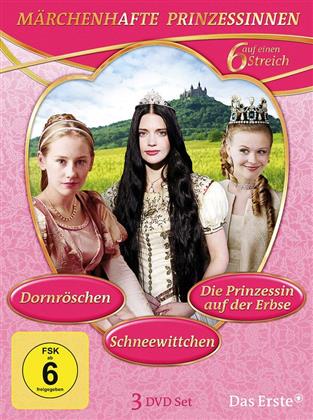 Märchenhafte Prinzessinnen - Dornröschen / Schneewittchen / Die Prinzessin auf der Erbse (3 DVD)