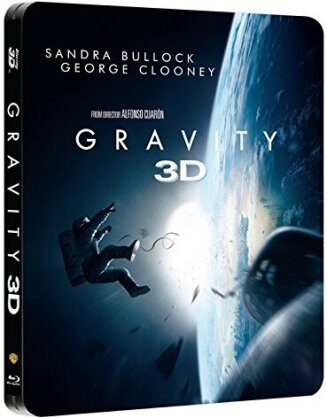 Gravity (2013) (Steelbook, Blu-ray 3D + Blu-ray)
