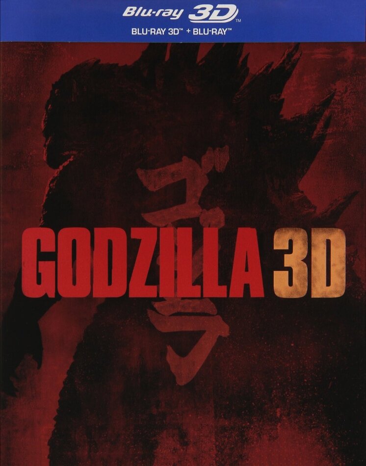 Godzilla (2014) (Steelbook, Blu-ray 3D + Blu-ray)