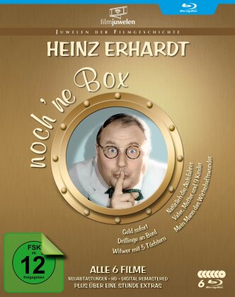 Heinz Erhardt - Noch'ne Box (Filmjuwelen, 6 Blu-rays)