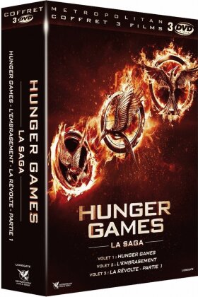 Hunger Games 1-3 - La Saga (3 DVD)