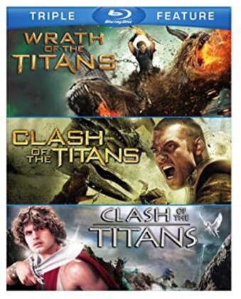 Clash of the Titans (1981) / Clash of the Titans (2010) / Wrath of the Titans (2012) (3 Blu-ray)