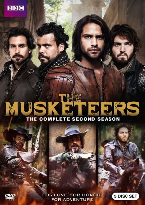The Musketeers - Season 2 (3 DVDs)