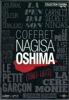 Coffret Nagisa Oshima (Collection Oshima, 3 Blu-rays + 6 DVDs)